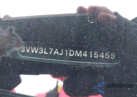 2013 Volkswagen Jetta 2.0L Tdi from USA, damaged, VIN 3VW3L7AJ1DM415459